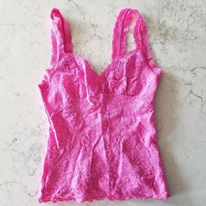 Hanky Panky Pink Lace Top